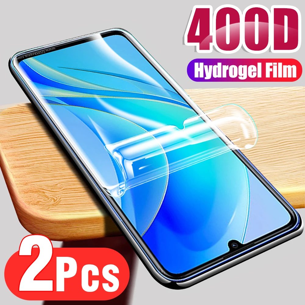 2PCS Hydrogel ฟิล์มสำหรับ Huawei Nova Y70 Plus Y 70 Plus 70 Plus 6.75 ''ป้องกันฟิล์มสำหรับ Huawei nova Y70 Novay70ป้องกันหน้าจอ
