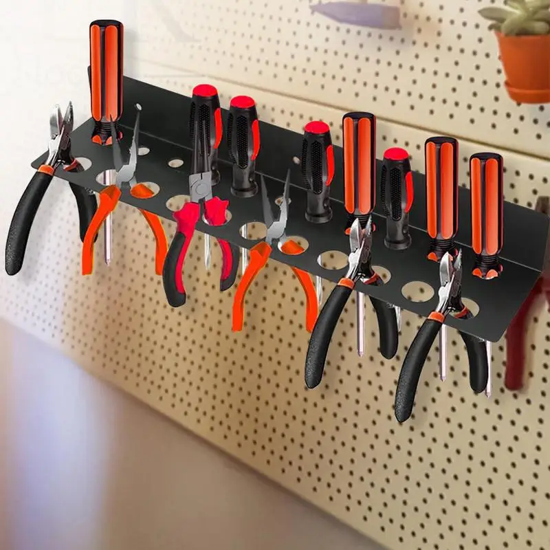 Tool Organizer Rack screwdriver Holder Pliers Holder Hammer Rack Wrench Holder Tool Shelf for Workshop hardware store Garage
