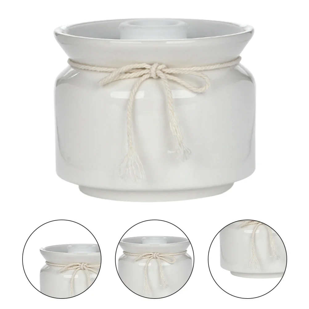 

Ceramic Sealed Jar for Food Storage Airtight Container for Coffee Tea Spices Candy Salt Pepper Keeps Dry and Fresh Home Kitchen