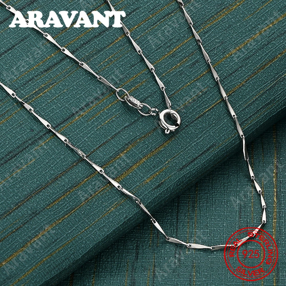 

925 Sterling Silver Teardrop Pendant Necklace - Everyday Accessory For Women, Simple And Elegant Jewelry