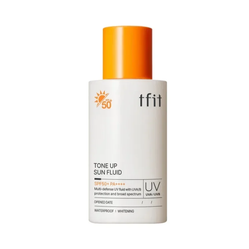 TFIT Tone Up Whitening Face Primer Cream 50ml Isolation Cream Sunscreen Spf50 Moisturizing Brightening Korea Makeup Rare Beauty