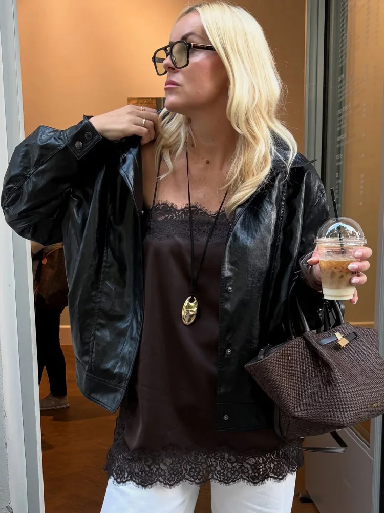 HH المرأة الجديدة الدانتيل الديكور أكمام عارية الذراعين حبال أعلى أنيقة عودة زيبر سبليت هيم الساتان الملمس ميدي الصيف تنورة دعوى #1