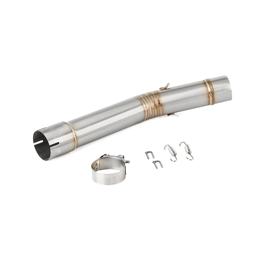 For Yamaha YZFR6 1998 1999 2000 2001 2002 2003 2004 2005 YZFR6 R6 Escape Motorcycle Exhaust Middle Link Pipe Slip-On - view 3