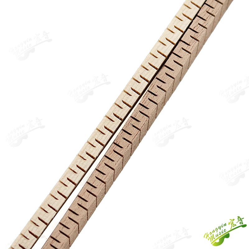 HUATOOL-8-teiliges Set Doppelseitige Geschlitzte Gitarren-Einlagenstreifen für Innere Kantenverzierung Gitarren-Zubehör – Detail 10