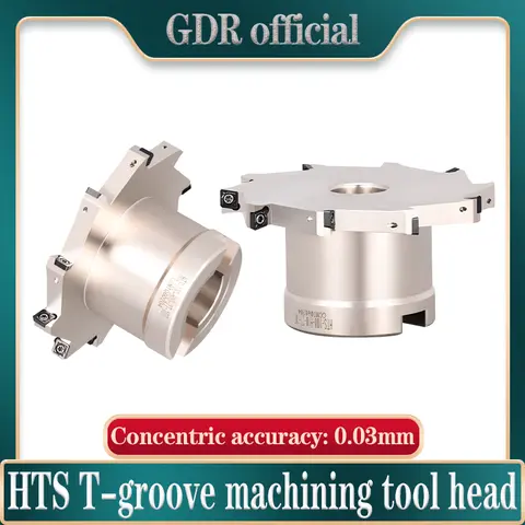 GDR HTS SMD T-groove cutter head, inserted into CCMT060402 Matching FMB FMB22 FMB27 FMB32 tool holder bracket tool