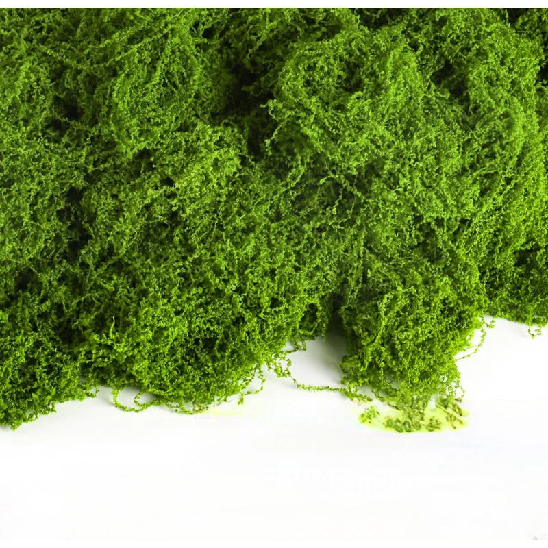 Artificial Fake Moss For Crafts Floral DIY Projects, Decorative Moss For Indoor Plants, Fairy Garden Decor Wedding Centerpieces - view 6