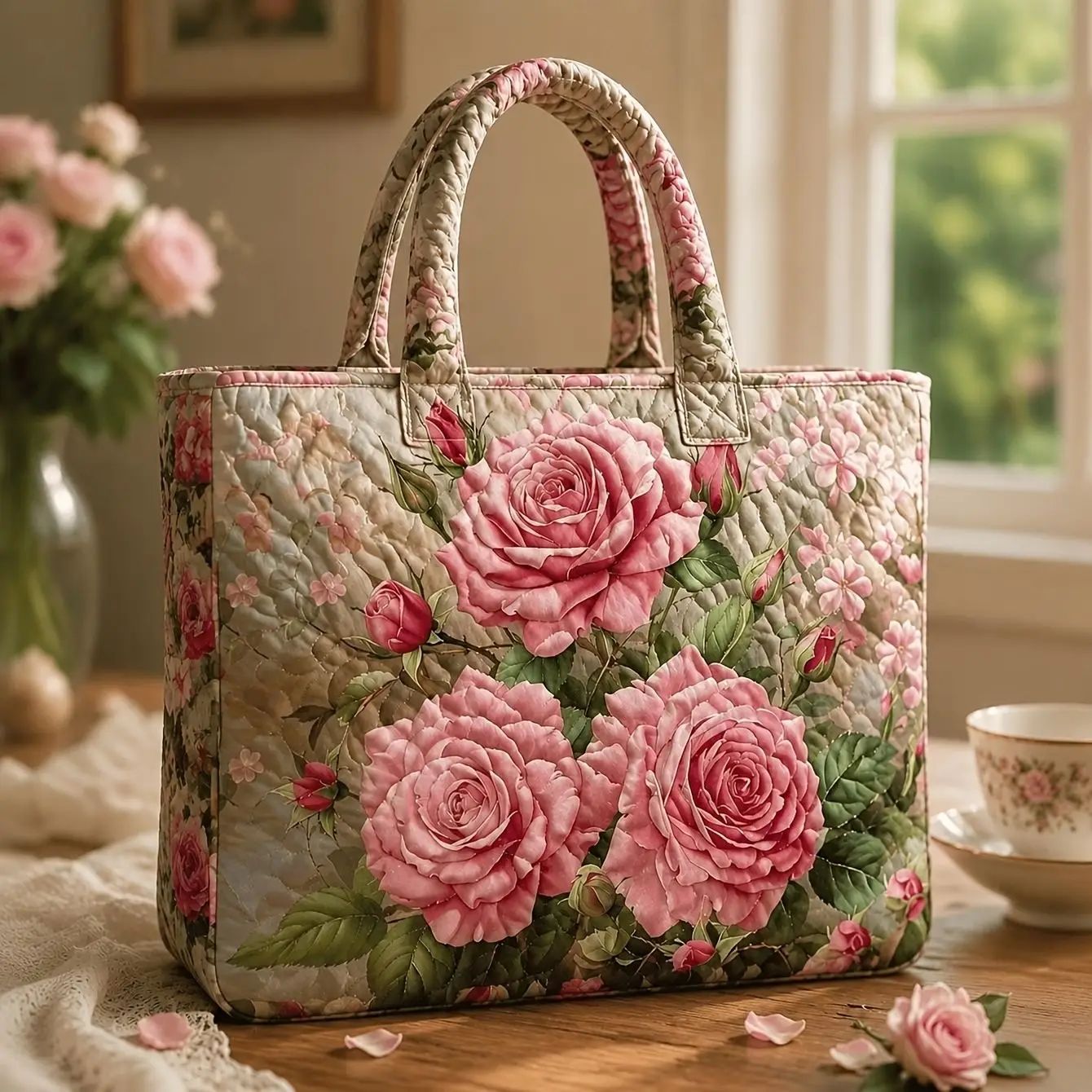 3D Printed Quilted Tote Bag Shopping Bags Gifts Shoulder Bag elegant Handbag Sport Bag Travel Beach Hiking Camping
