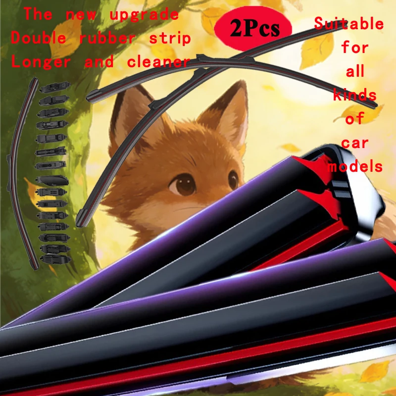 

For Hyundai Palisade LX2 2017-2024 Car Windshield Wiper Blade Front Windscreen Brushes Washer Accessories Cleaning Replacement