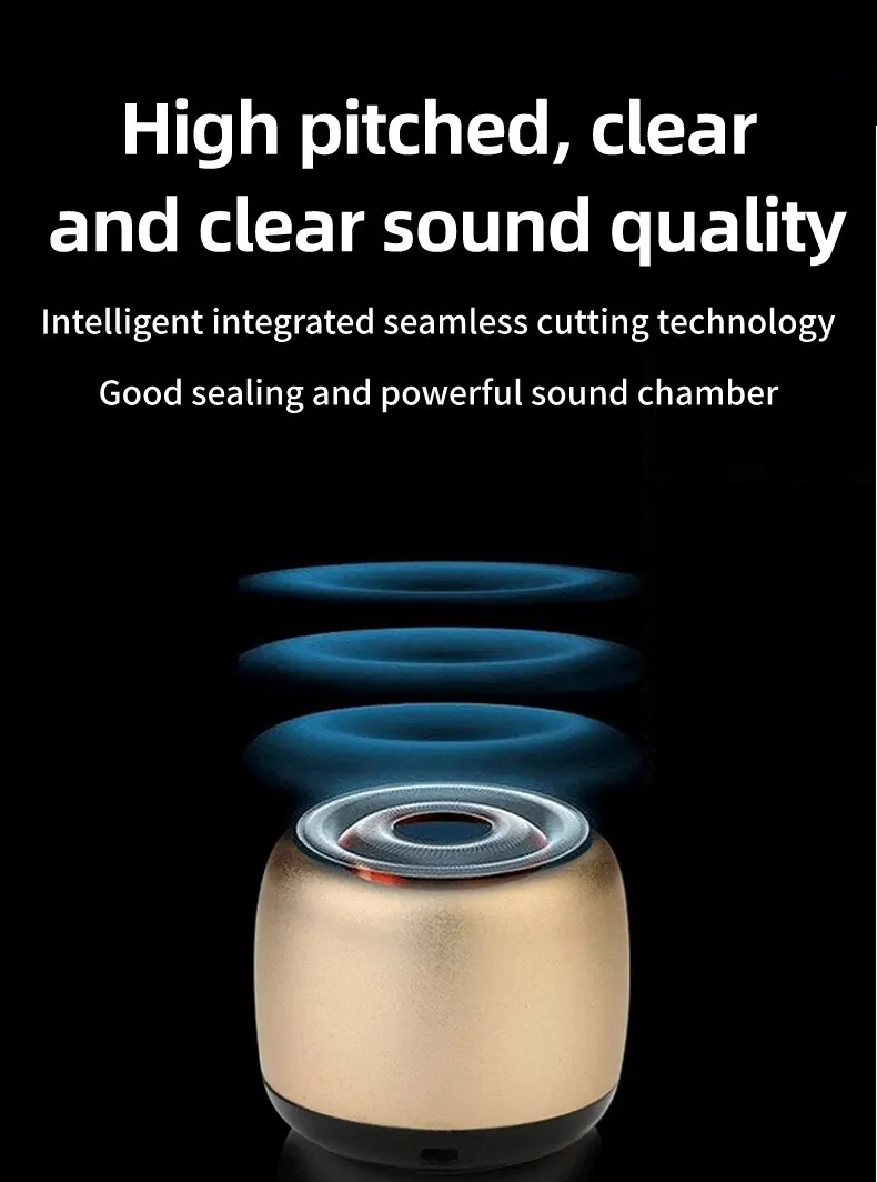M1 Portable Bluetooth Speaker Music Stereo Surround Mini USB Outdoor Subwoofer Audio Player Speaker With Microphone For Phone PC