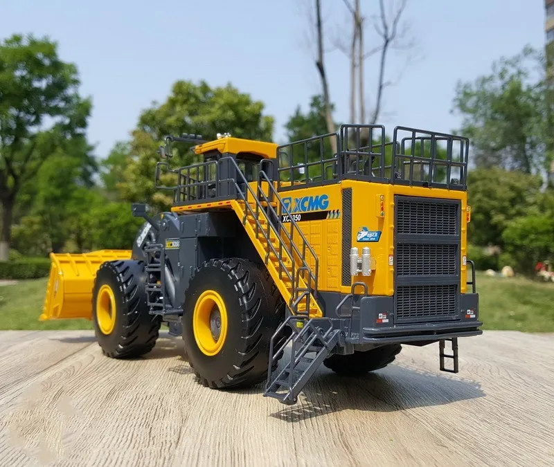 Collectible Alloy Model Gift 1:43 Scale XCMG XC9350 Wheel Loader Engineering Machinery Vehicles DieCast Toy Model For Decoration