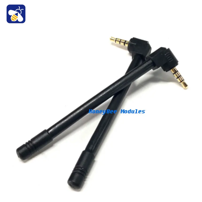 Antena Audio otwór słuchawkowy mini antena 3.5 MM wzmocniony efekt audio 2G 3G antena radio samochodowe 10cm