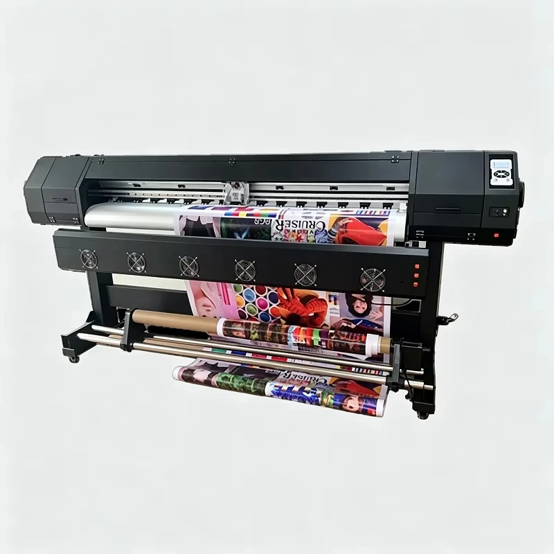 2026 for Advertisement Printing Machine 1.2m Eco-solvent Printer XP600 I1600 I3200 Head Digital Printer Roll Flex