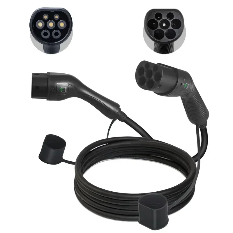 

Wholesale Ev Charger Adapter Type 2 To Type1 Adapter Charging Cable 32A/16A TPU 5M
