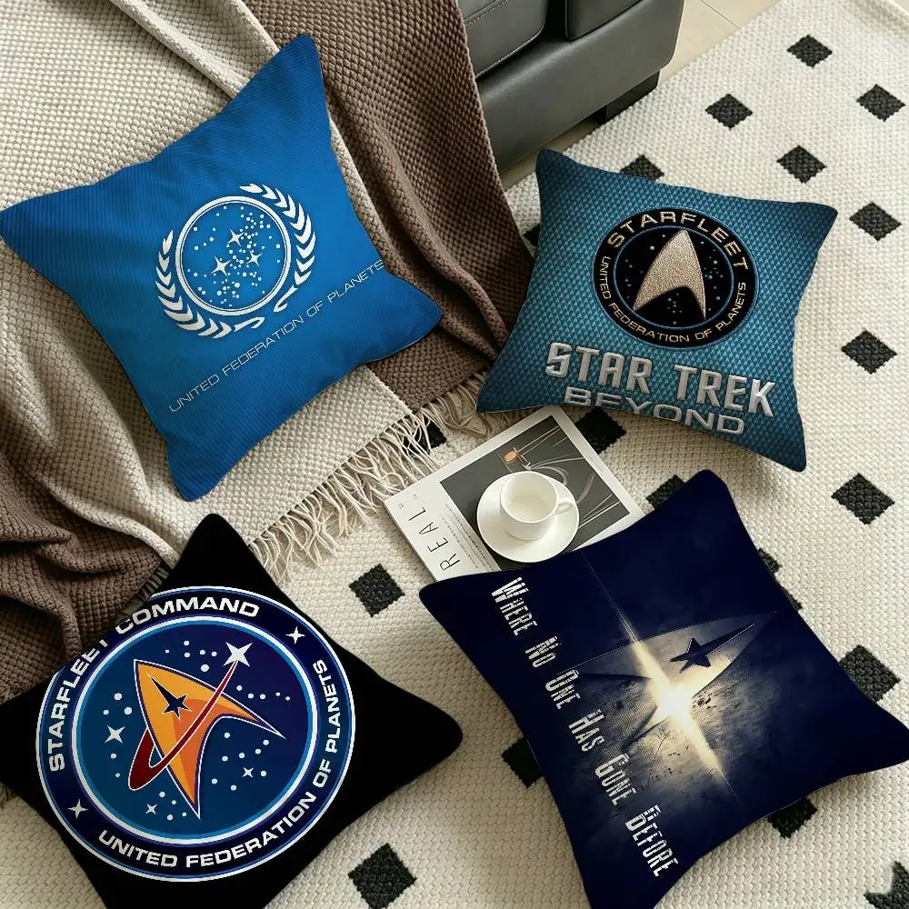 TV S-Star T-Trek Pillow Cover for Bedroom Room and Living Room Sofa Decorative Cushion Cover