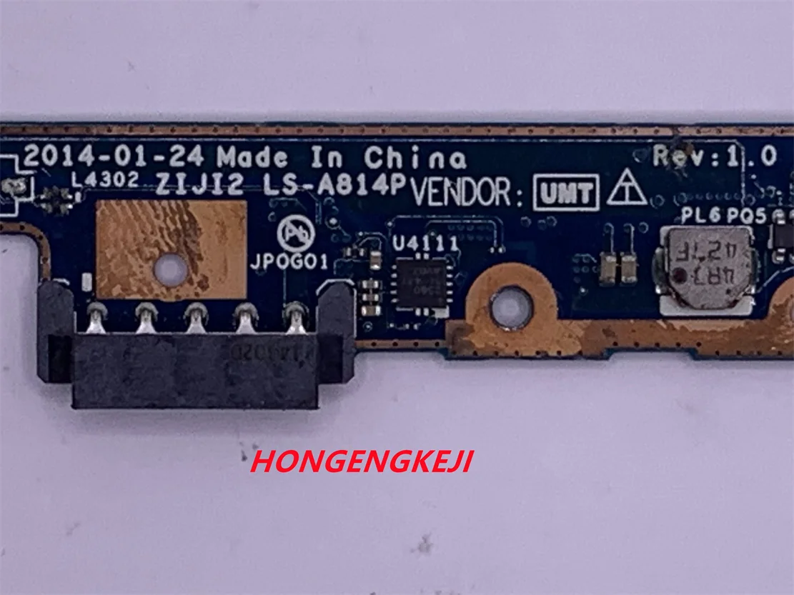 Used Original for Lenovo FOR Thinkpad 10 docking I/O BOARD 00HW296 LS A814P  Tested Fast Shipping