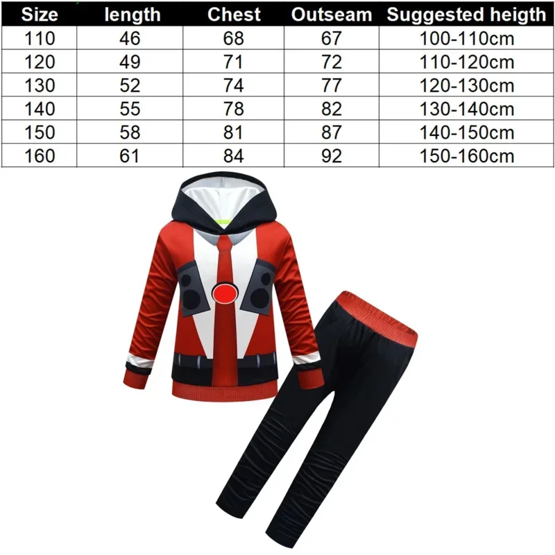 Skibidi-Camisola para homens, Traje de WC, Câmera Audio, Speakerman, Titan Model, Cos Vestuário, Halloween, Birthday Gift, High Quality