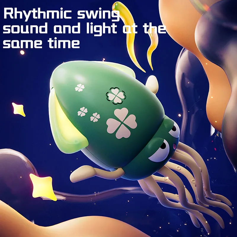 Spin danzante polpo fratello Tamagotaggi bagliore interazione fidgety sollievo antistress giocattoli ricaricabili regali di compleanno per bambini