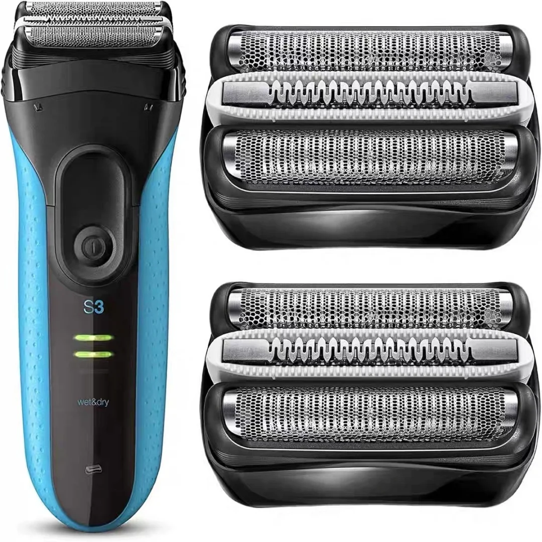 

009-32B Сменные бритвенные головки, совместимые с электробритвами серии S3, моющиеся аксессуары для лезвий бритвы