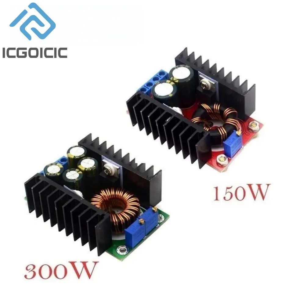 DC DC 9A 300W 150W przetwornik doładowania przekształtnik Buck 5-40V do 1.2-35V moduł zasilania sterownik LED XL4016