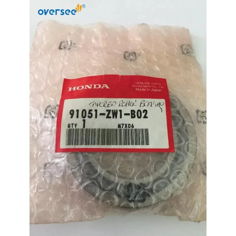 

91051-ZW1-B02 Конический роликовый подшипник для Honda Marine OEM, новая заводская часть лодки 91051-ZW5-003 (оригинал)