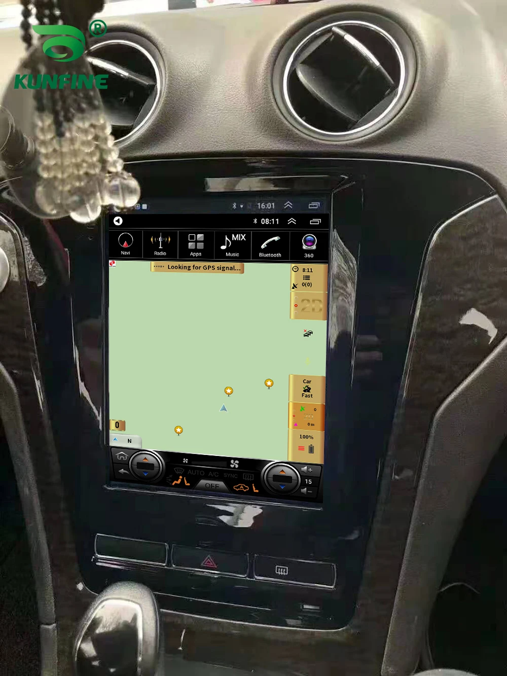 Tesla Screen Octa Core 4GB RAM 64GB ROM Android 10.0 Car DVD GPS Player Deckless Car Stereo Ford MONDEO 2010-2013