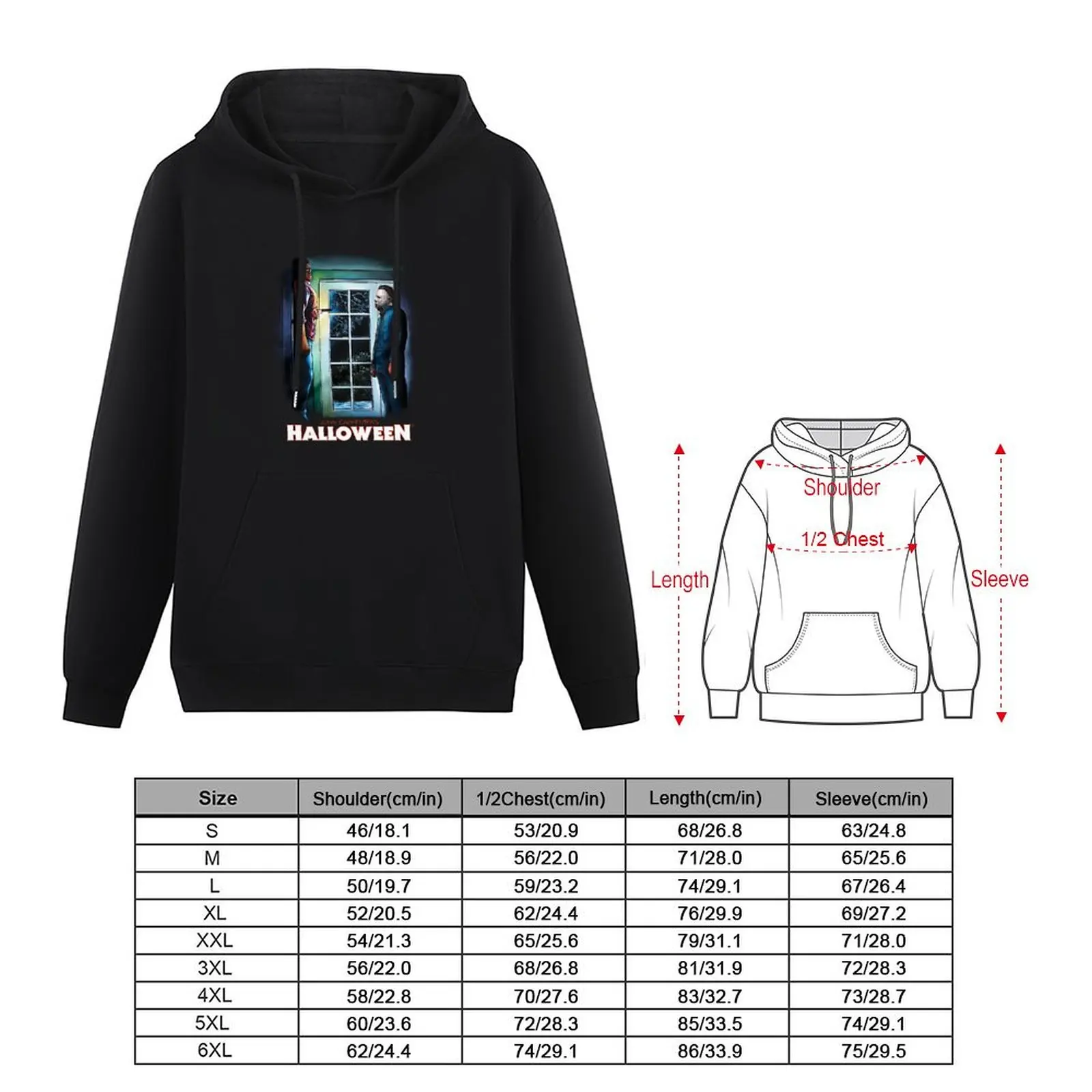 Halloween The Devil_s Eyes Pullover Hoodie anime clothes mens designer clothes graphic hoodies