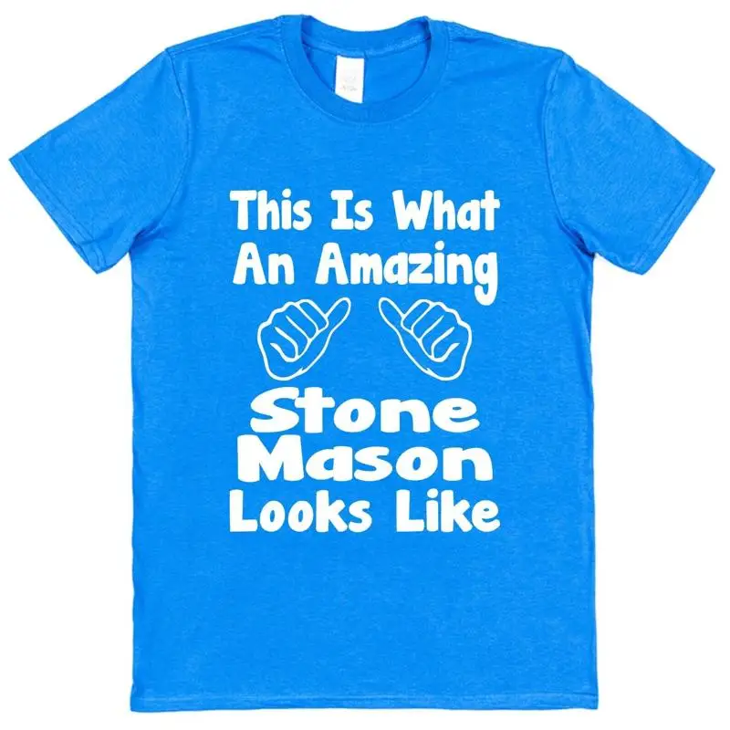 

Футболка Amazing Stone Mason для мужа, сына, папы, строителя-строителя