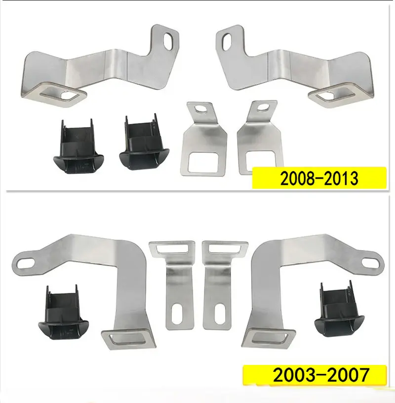 For  Accord 2003-2007 2008-2013  Isofix hard interface bracket of child safety seat,  Connecting belt accessories are replaced w