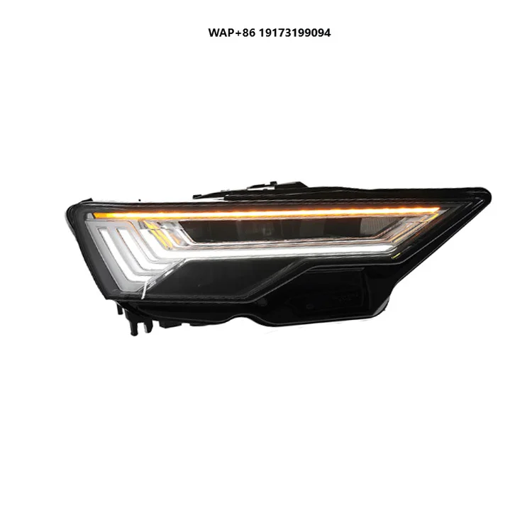 

Original Quality A6 C8 Upgrade DRL Headlight Front Bumper Headlamp LED Matrix HeadLights for-Audi 2019-2024