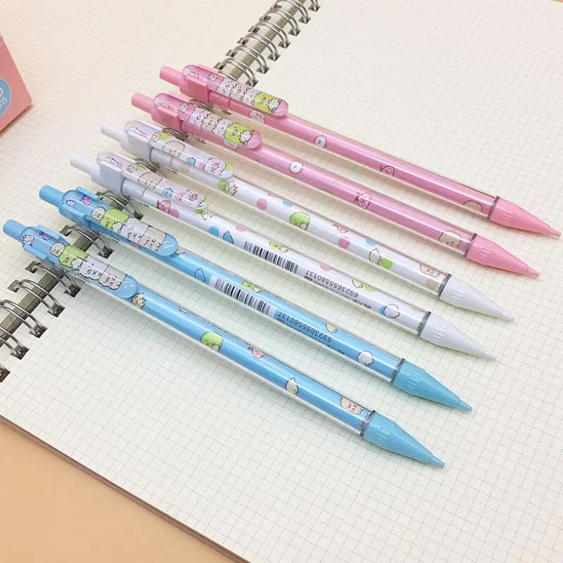 Multi-Style to Choose 0.5/0.7mm Writing Pencil Mechanical Automatic Pencils 0.5/0.7mm Pencil  Refill Leads School Office Supply