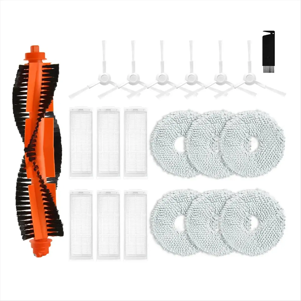 

A51U For Xiaomi Mijia M30 Pro Robot Vacuum Cleaner Main Side Brush Mop Cloth Rag Heap Filter Accessories Parts