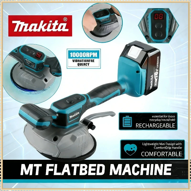 

Makita Tile Laying Machine with 8 Speed Adjustment High Capacity for Wall & Floor Vibration Home Decoration Tool