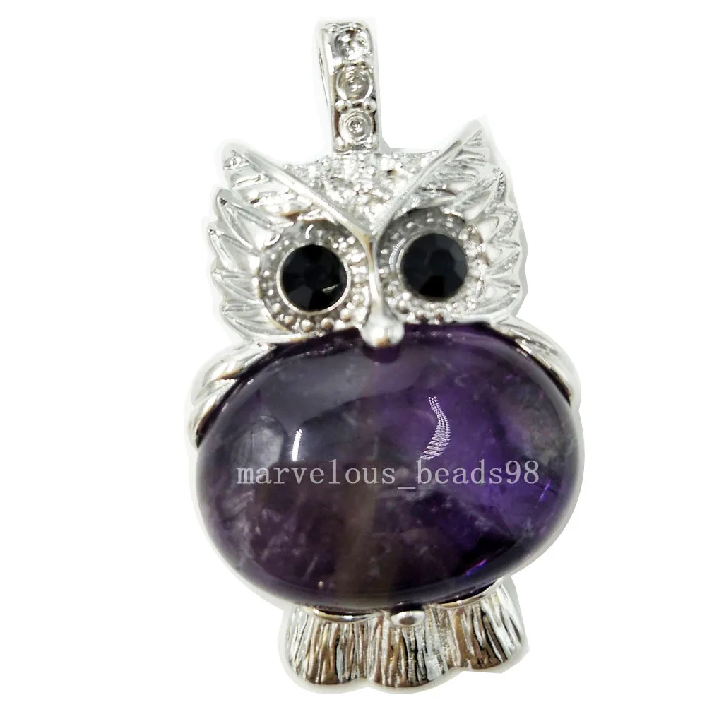 Crystal Goldstone Howlite Tigers Eye Opal Blue Sand Jaspe Women Men Pendant Bead CWB529