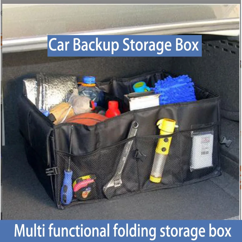 

Car storage box Multi functional folding organizer box Car Backup Storage Box Automotive interior supplies Car Interior Storage