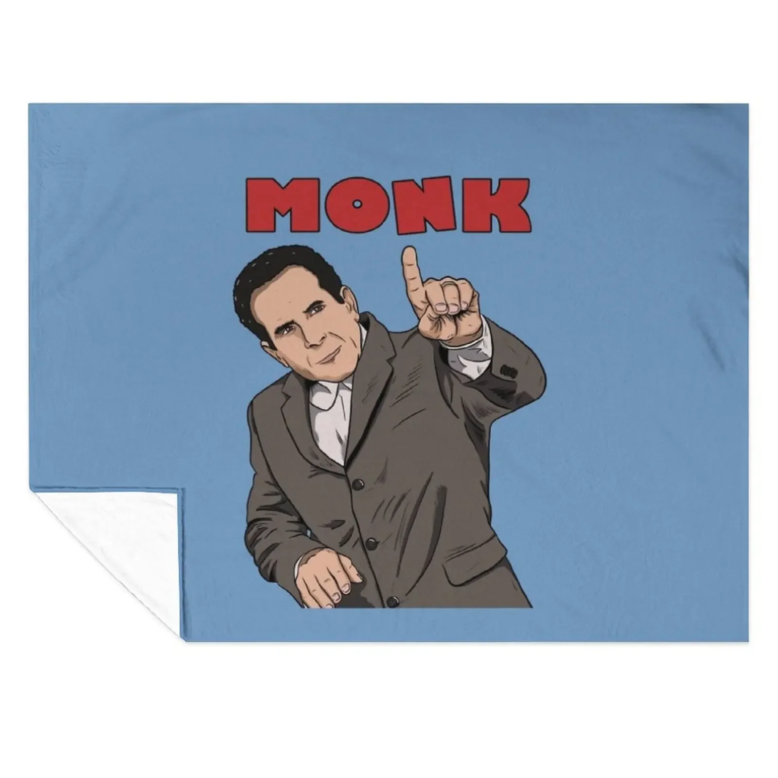 

Adrian Monk Throw Blanket Soft Plaid Luxury St Sofa Quilt Custom Blankets