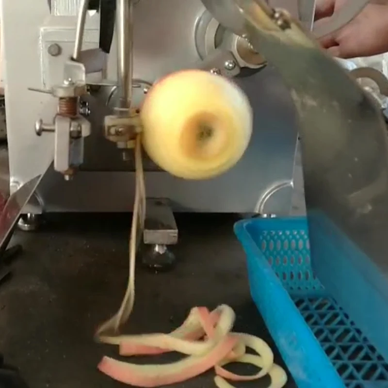 Automatic Apple Peeler Peeling Cutting Machine Core Removing Machine