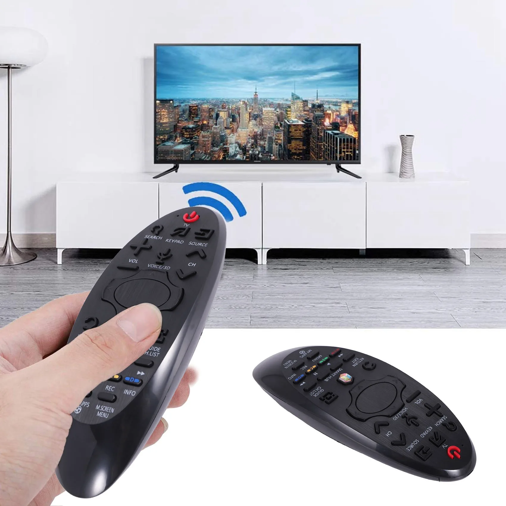 Pengendali jarak jauh pintar untuk Samsung Tv pintar pengendali jarak jauh Bn59-01182B Bn59-01182G Led Tv inframerah Ue48H8000