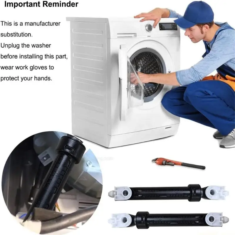 

D0AB 4Pcs Washing Machine Stabilizer Plastic Shock Absorbers Washing Machine Damper Vibration Shock Absorbers Enduring