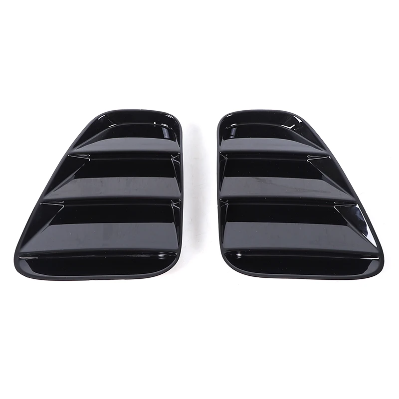 Zinky Car Rear Tail Light Decorative Panel Cover for Fiat Abarth 500 595 695 2016+ ABS Piano Black Exterior Accessories 2 Pcs