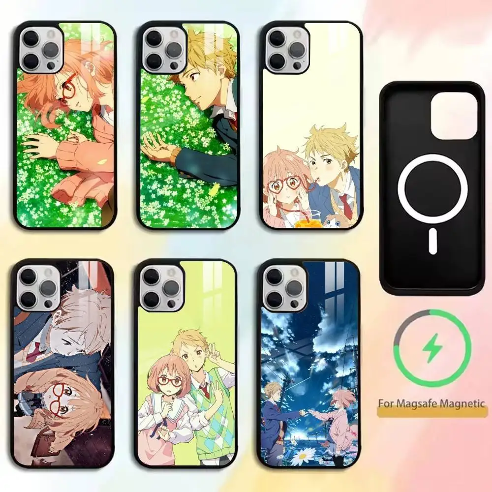 

Half-youmu-Mirai-Beyond the Boundary Phone Case For iPhone17,16,15,14,13,12,11 Plus,Pro Supports Magnetic Wireless Charging