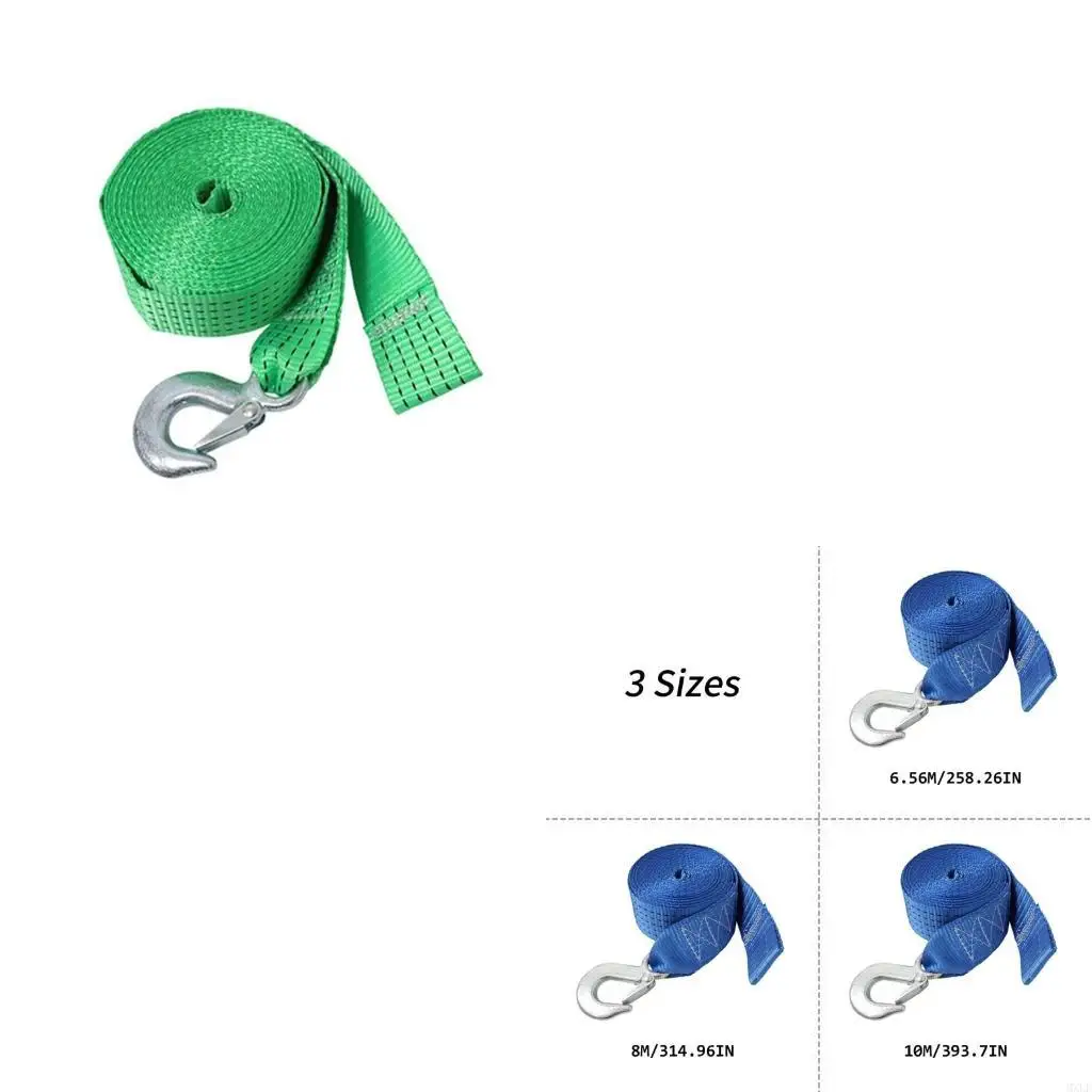 

19,7/26,2/32,8 -футовая замена для лебедки прицепа для лебедки с ремешками для защитного крюка лодочные аксессуары тяжелый