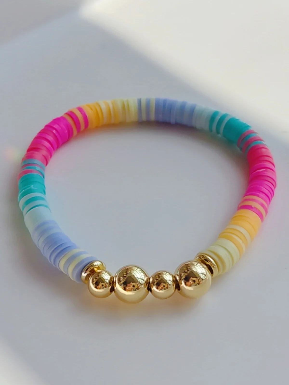 Faionable متعدد الطبقات Cerc حبة أساور المرأة مجموعة العرقية Sle مستقرة مجوهرات الأساور المنسوجة يدويا