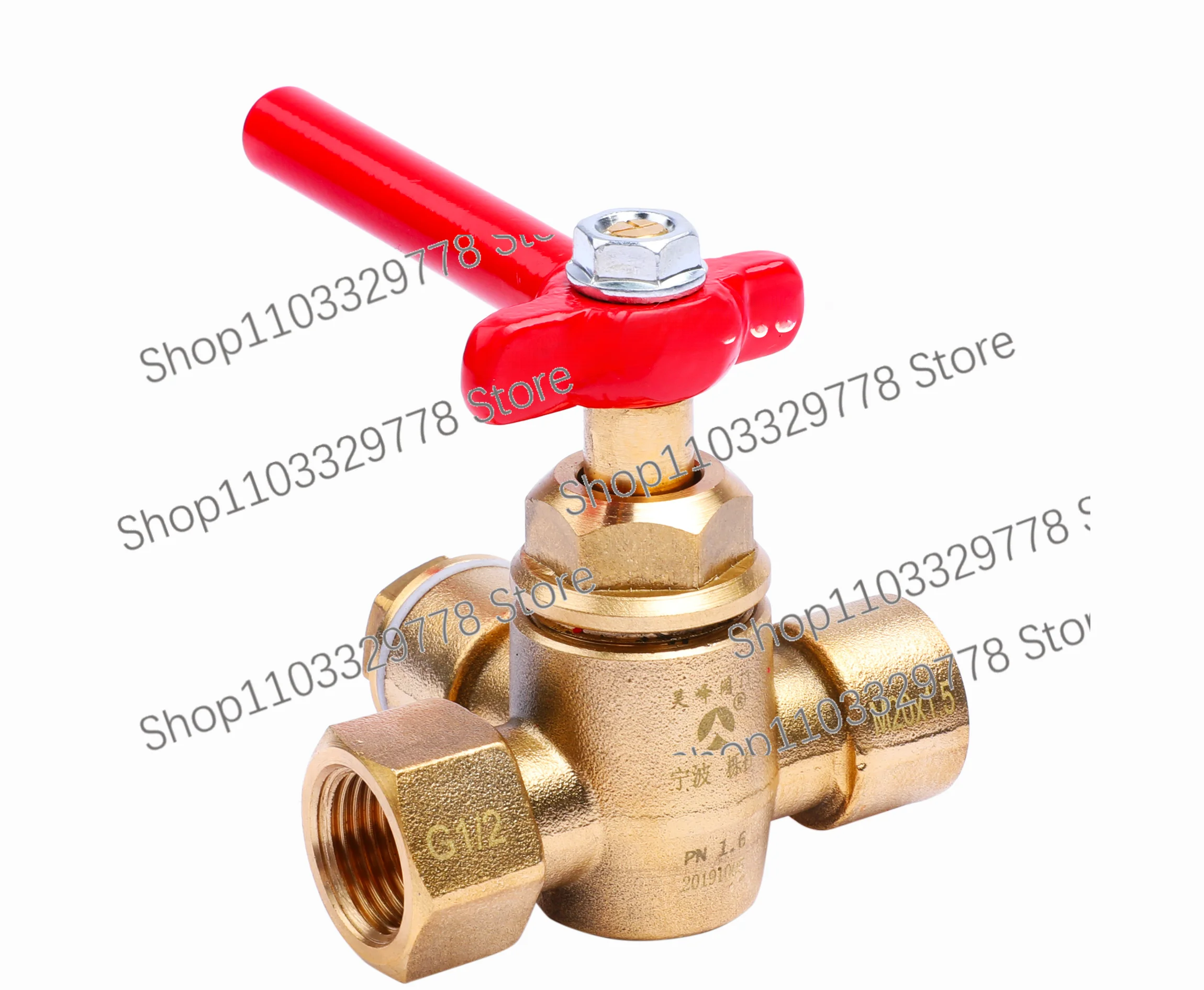 Boiler Pressure Gauge Tee Plug G1/2-m20 × 1.5 Pressure Gauge Tee