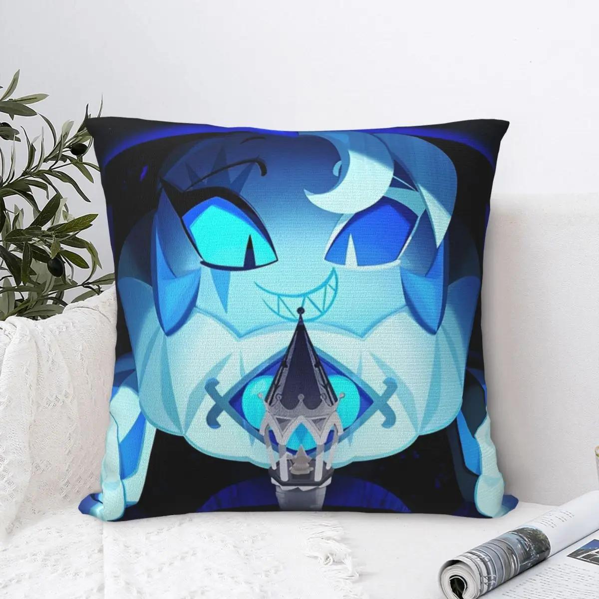 Shadow Milk Cookie Run Kingdom Square Pillowcases Polyester Home Cute Cartoon Anime Cushion Cover Cool Pillow Cover 45*45