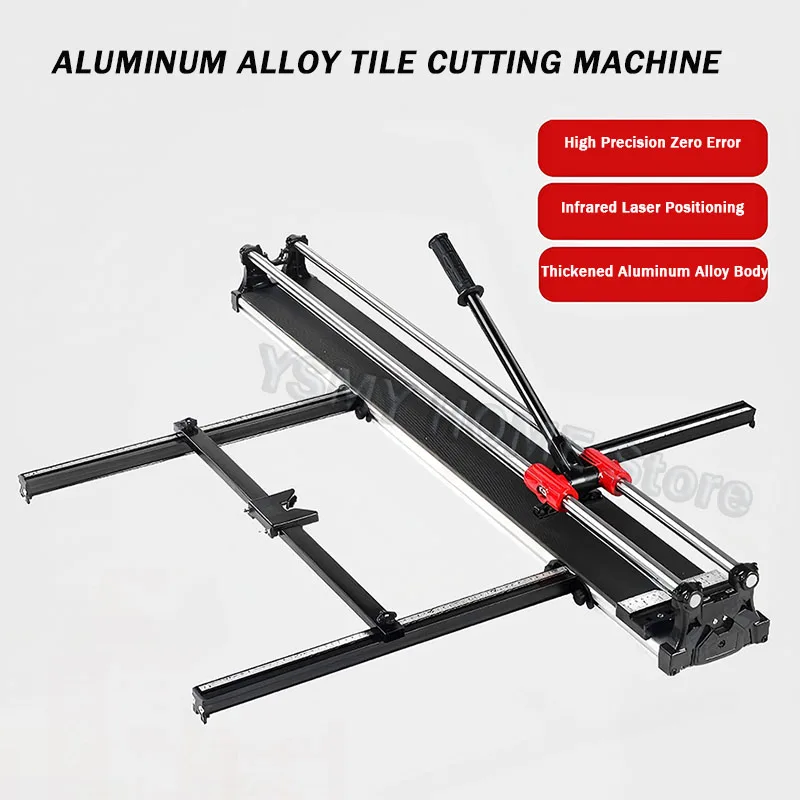 

Manual tile cutting machine High Precision Infrared Aluminum alloy double track hand cutter 600＃1200＃Home floor wall tile Pusher