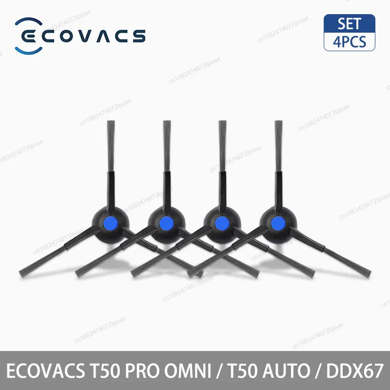 ECOVACS T50 PRO OMNI / T50 AUTO / DDX67 Robotstofzuiger Accessoires Hoofdzijborstel Hepa Filter Mop Doek Stofzak Onderdelen