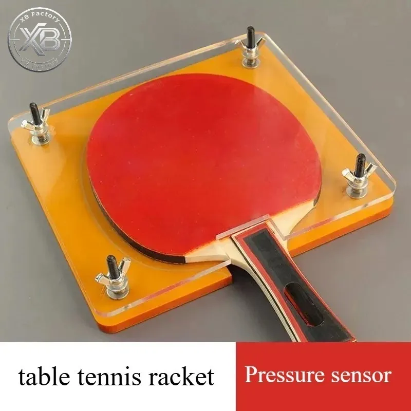 Multi functional Table Tennis Racket Press Clamp Blade Paddle Gluing Flattening Compacting Tool with Rubber Roller Cutter