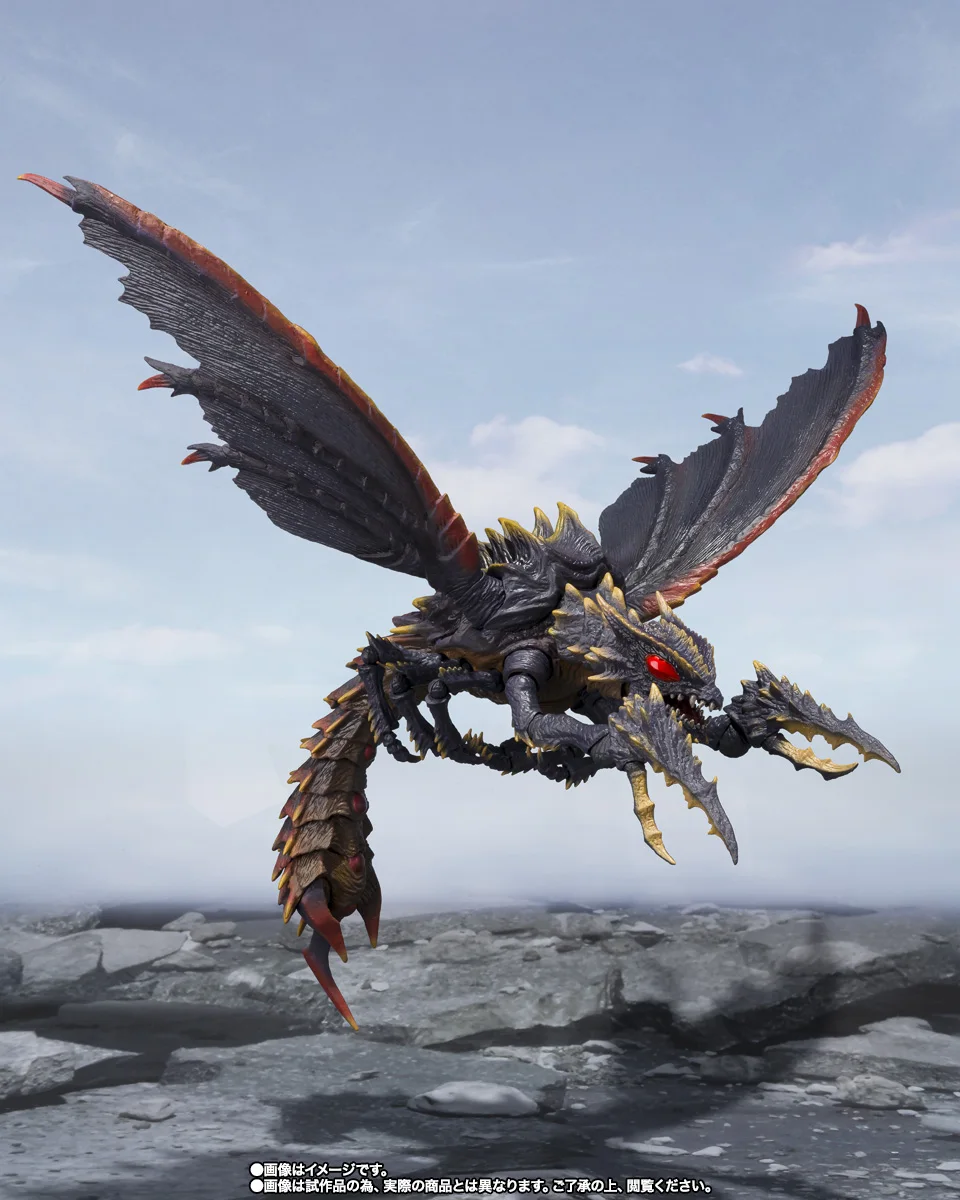 Bandai S.H.MonsterArts Megaguirus Evolution Set Godzilla vs Megaguirus G Annihilation Strategy Collectible Action Figure Model view 5