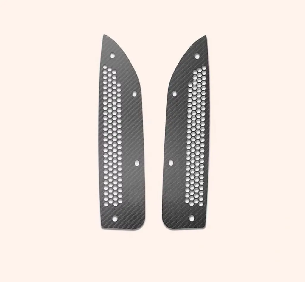 For Bumper The FL5 Front Fender Baffle Of The Honda Civic TYPE R Dry Carbon Fiber Modification Part Can Be Replaced