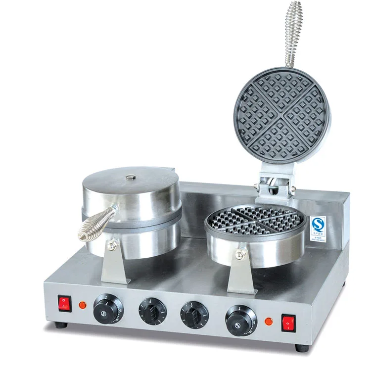 

Two Plates Commercial Electric Waffle Maker